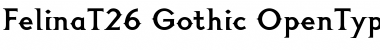 Download FelinaT26 Gothic Font