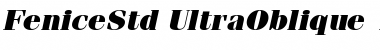 Download ITC Fenice Std Ultra Oblique Font