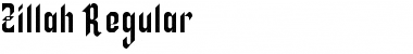 Download Zillah Font