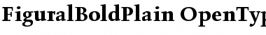 Download Figural Bold Plain Font