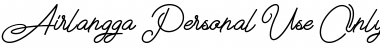 Download Airlangga Personal Use Only Font Download Airlangga Personal Use Only Font