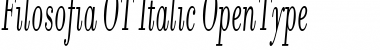 Download Filosofia OT Italic Font