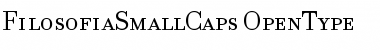 Download FilosofiaSmallCaps Regular Font