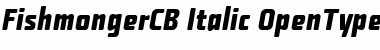 Download Fishmonger CB Italic Font