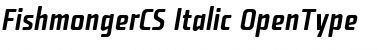 Download Fishmonger CS Italic Font