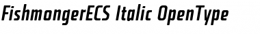 Download Fishmonger ECS Italic Font