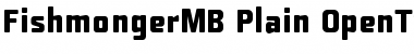Download Fishmonger MB Plain Font