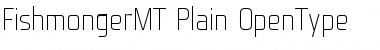 Download Fishmonger MT Plain Font