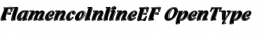 Download FlamencoInlineEF Regular Font