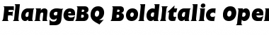 Download Flange BQ Regular Font