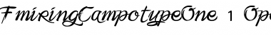 Download Fmiring Campotype One Font