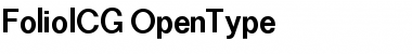 Download FolioICG Font