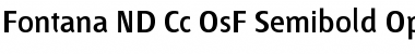 Download Fontana ND Cc OsF Font