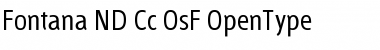 Download Fontana ND Cc OsF Normal Font