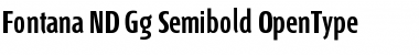 Download Fontana ND Gg Font