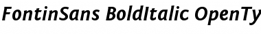 Download Fontin Sans Bold Italic Font