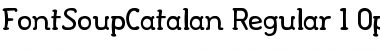 Download FontSoupCatalan Font