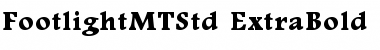 Download Footlight MT Std Font