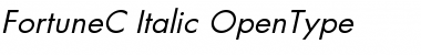 Download FortuneC Italic Font