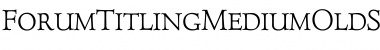 Download ForumTitlingMediumOldStyleFigs Font
