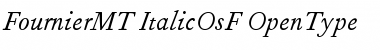 Download Fournier MT Italic OsF Font
