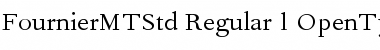 Download Fournier MT Std Font