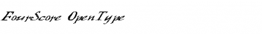 Download FourScore Font