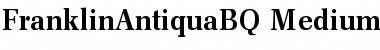 Download Franklin-Antiqua BQ Regular Font