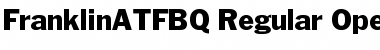 Download Franklin ATF BQ Regular Font