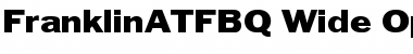 Download Franklin ATF BQ Regular Font