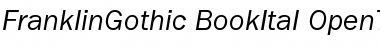 Download ITC Franklin Gothic Font