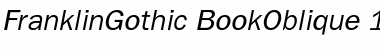 Download ITC Franklin Gothic Font