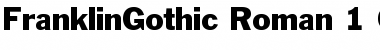 Download FranklinGothic Font