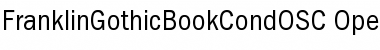 Download FranklinGothicBookCondOSC Font