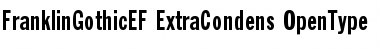 Download FranklinGothicEF ExtraCondens Font