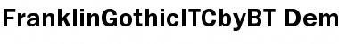 Download ITC Franklin Gothic Font