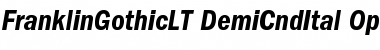 Download ITC Franklin Gothic LT Font