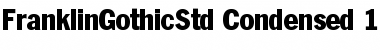 Download Franklin Gothic Std Font