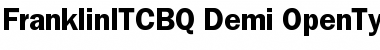 Download Franklin ITC BQ Font