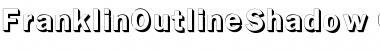 Download Franklin OutlineShadow Font