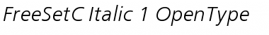 Download FreeSetC Font