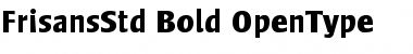 Download Frisans Std Bold Font