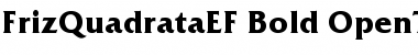 Download FrizQuadrataEF Font