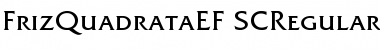 Download FrizQuadrataEF Font