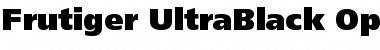 Download Frutiger 95 Ultra Black Font