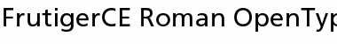 Download Frutiger CE 55 Roman Font