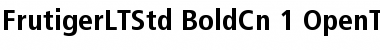 Download Frutiger LT Std Font