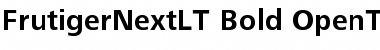 Download FrutigerNextLT Bold Font