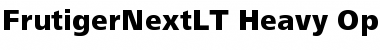 Download FrutigerNextLT Heavy Font