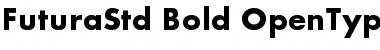 Download Futura Std Bold Font